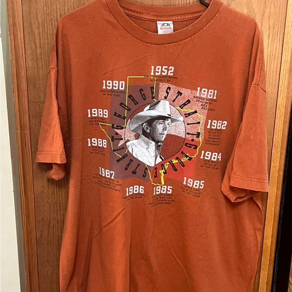 George Strait Timeline tshirt